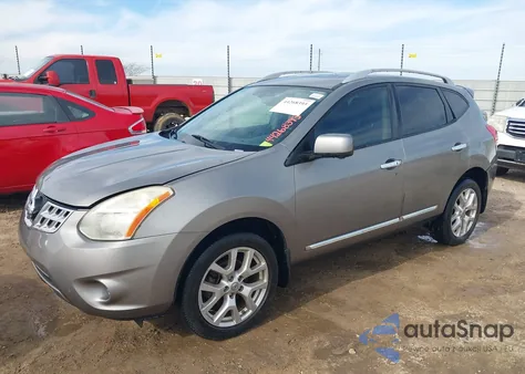 2012 Nissan Rogue Sv W/Sl Pkg из США, поврежденный, VIN JN8AS5MT0CW297941